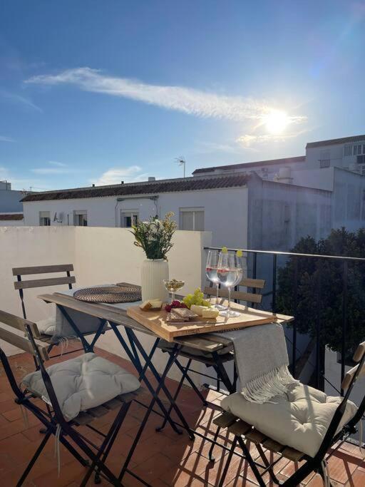 Penthouse In Vejer Leilighet Vejer de la Frontera Eksteriør bilde